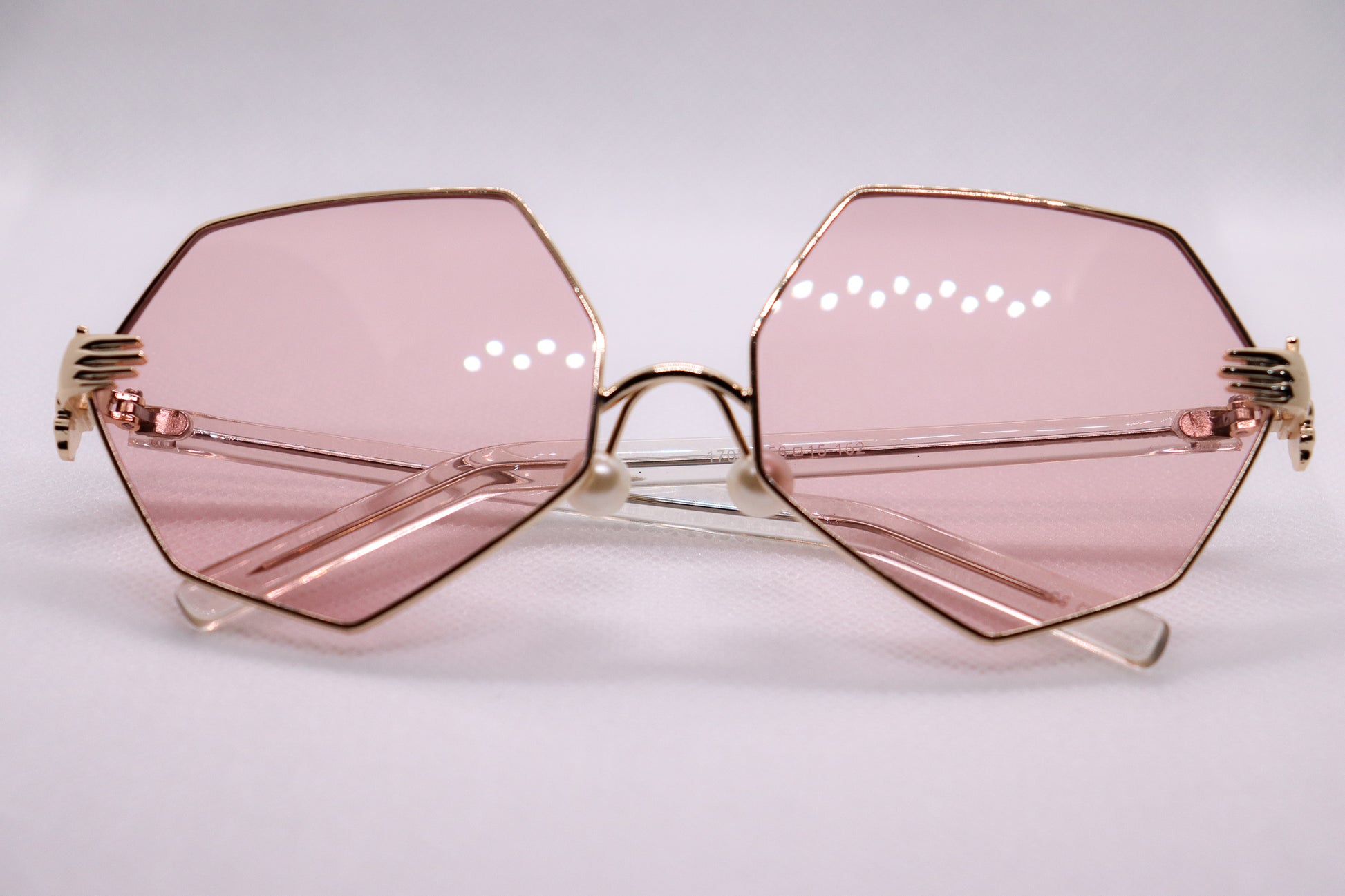 In Hands Pink Sunglasses - 1348 image 6