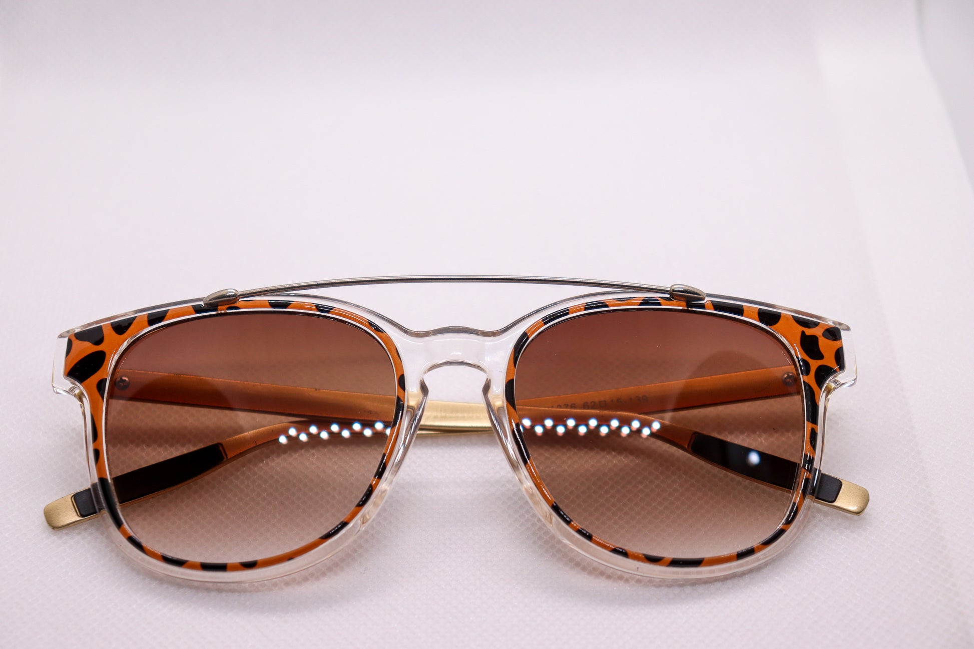 Retro Cheetah Sunglasses - 7626 image 6