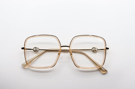 Gucci Honey & Gold Oversized - 8992 image 1