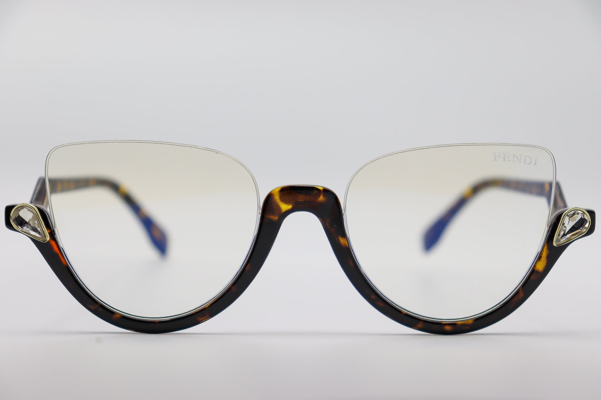 FN Cat Eye Inverted Brown-97174 image 0