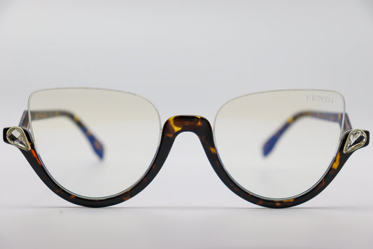 FN Cat Eye Inverted Brown-97174 image 0