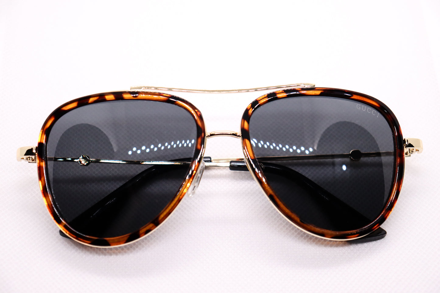 Aviators Cheetah & Gold Sunglasses - 6212 image 6