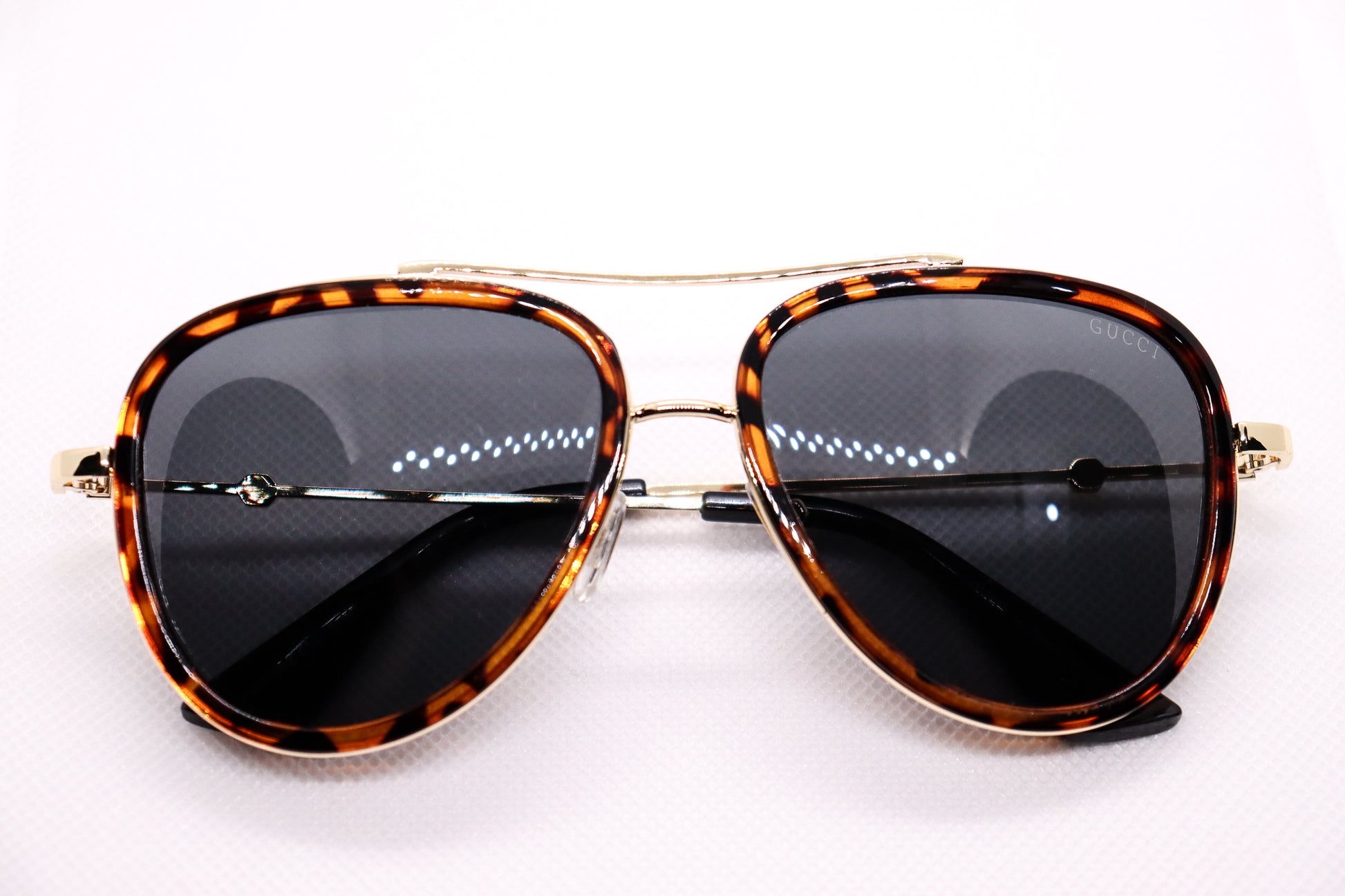 Aviators Cheetah & Gold Sunglasses - 6212 image 6