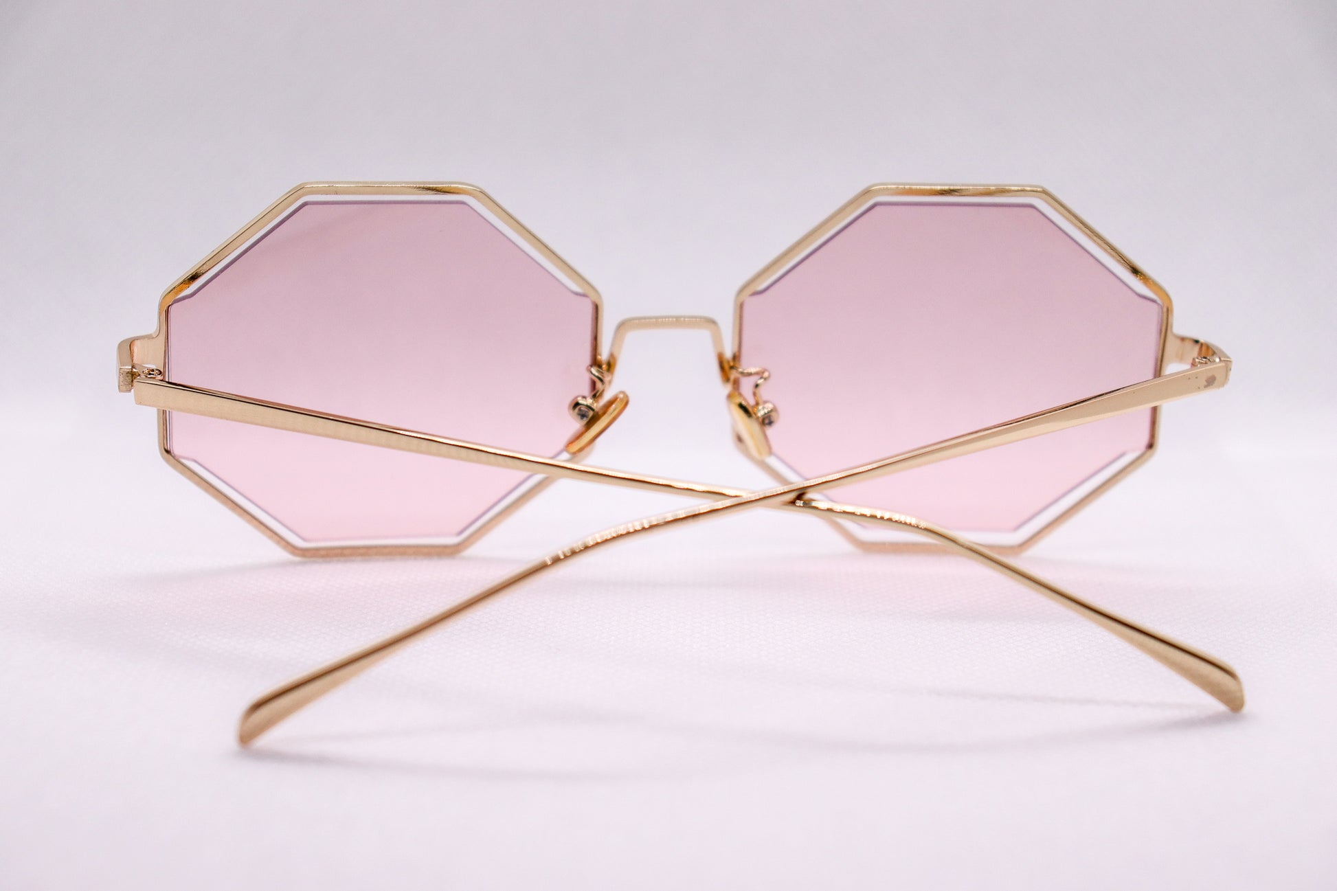 Angel Eyes Pink Sunglasses - 6820 image 2
