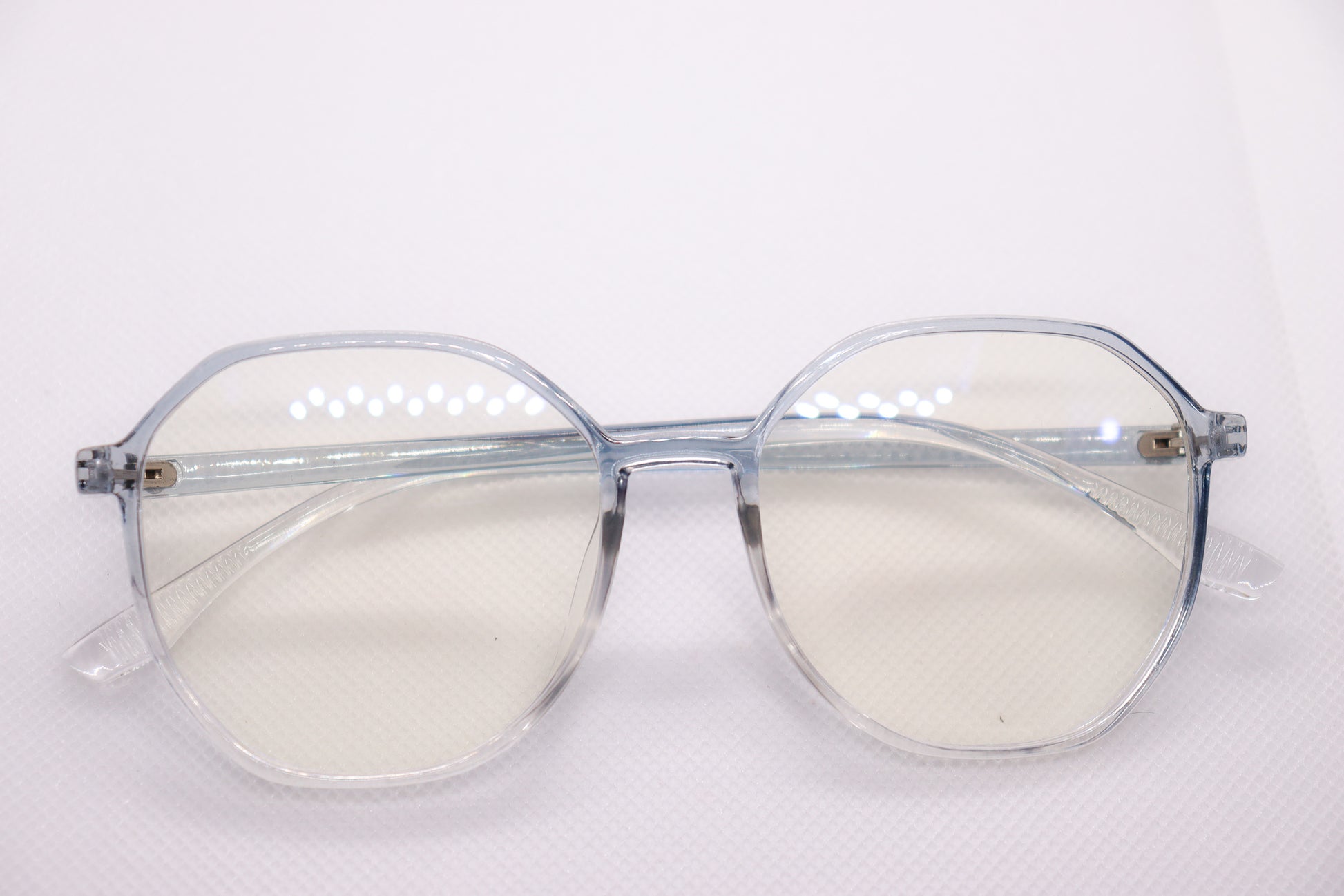 Clear Grey Gradient - BlueCut Eyeglasses - 9791 image 4