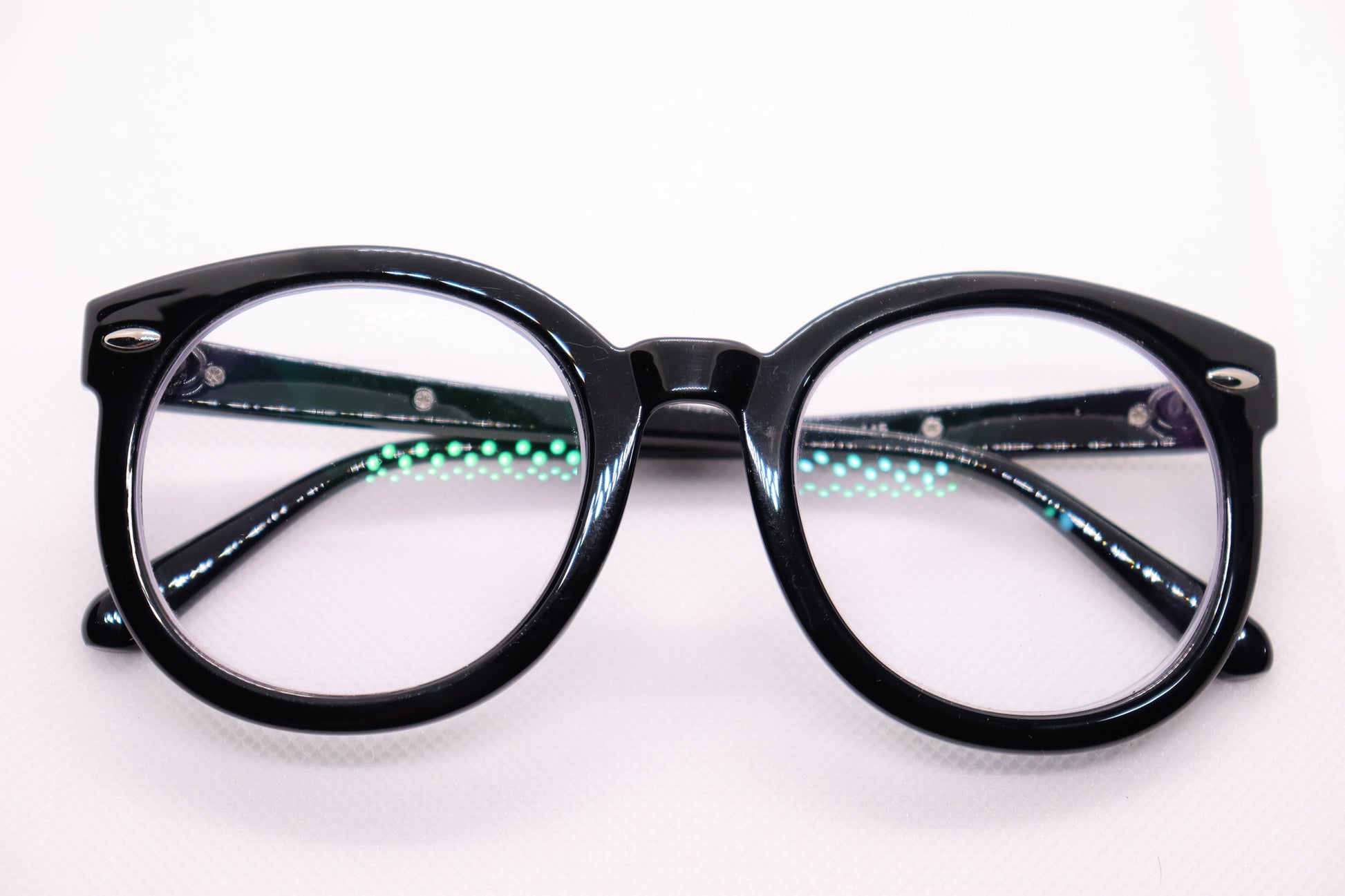 Black Oversized Round - 8057 image 5