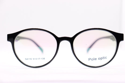 Round Black Eyeglasses - 6732 image 0