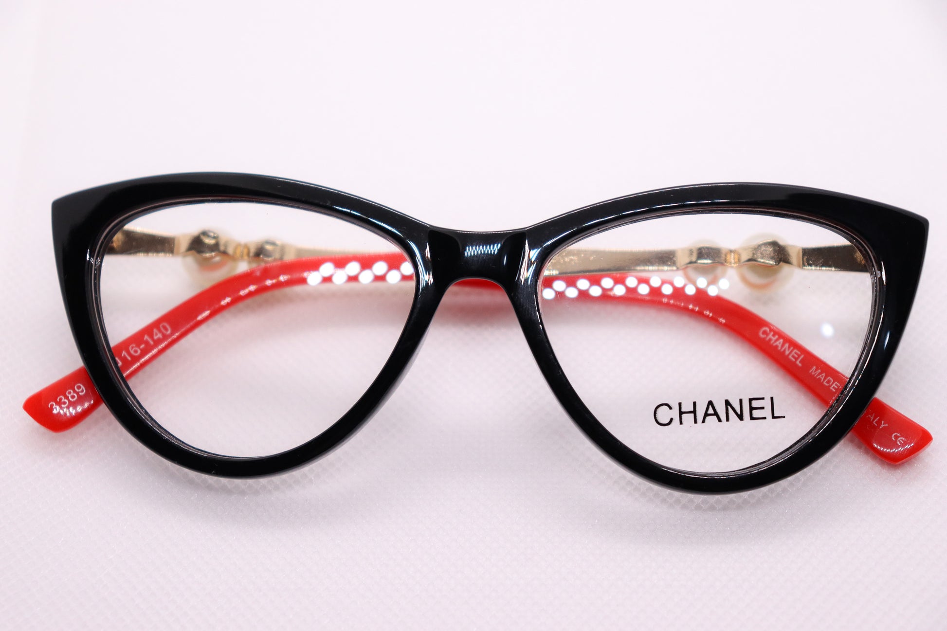 Cat Eye Black &amp; Red -7840 image 10