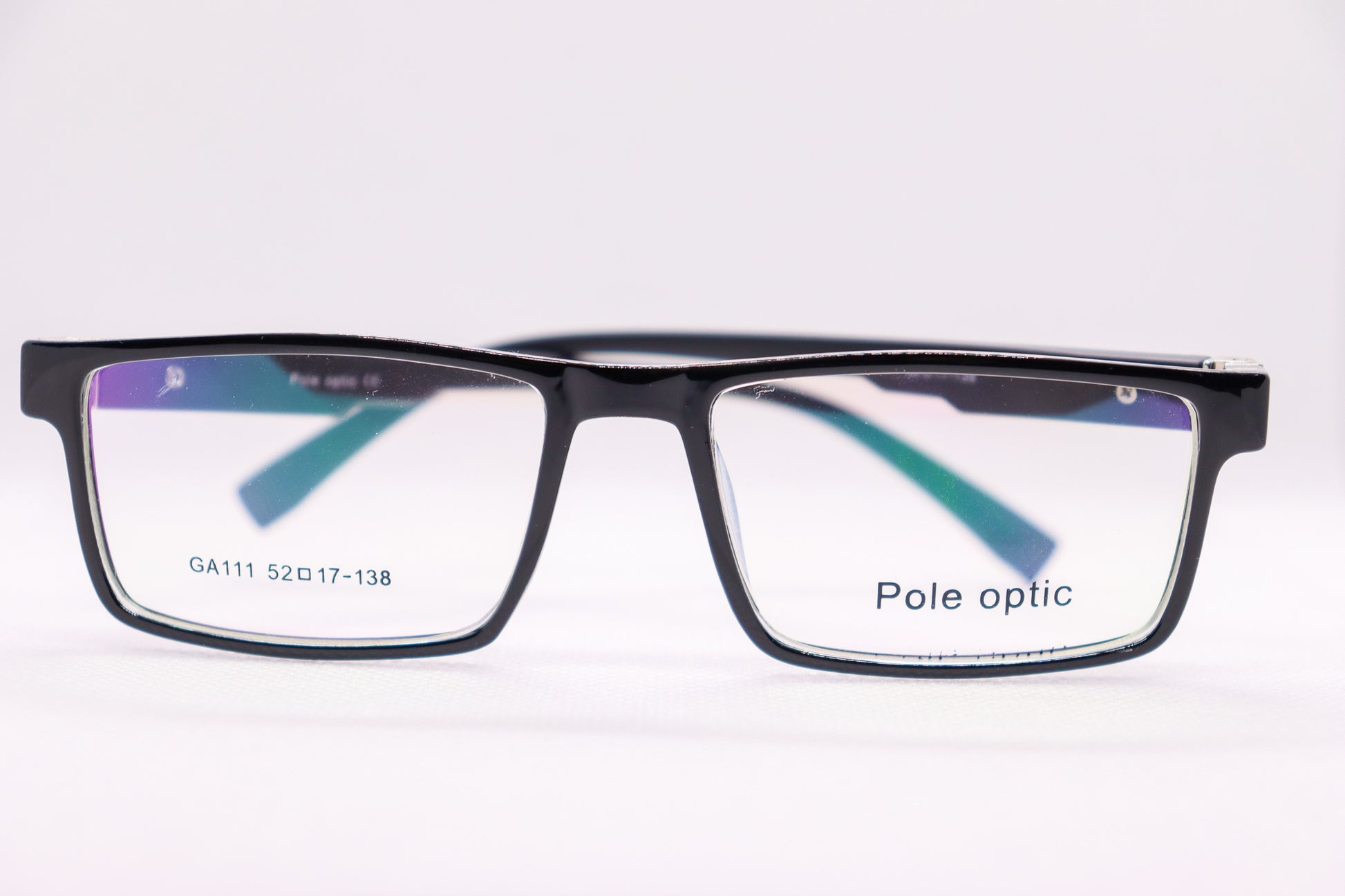 Classic Black Eyeglasses - 3232 image 3