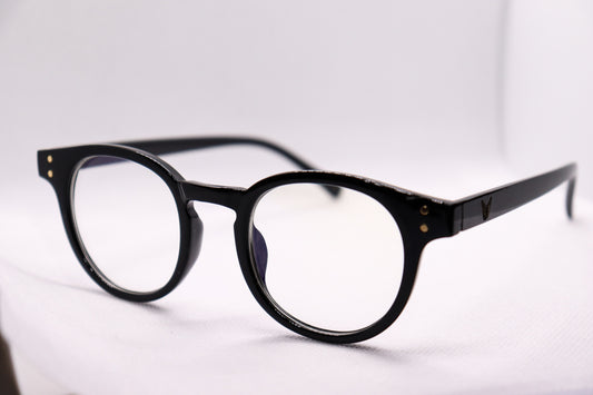 Sleek Round Black - 8489 image 1
