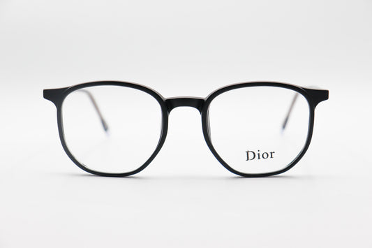 Dior Round Full Black-8312 image 0